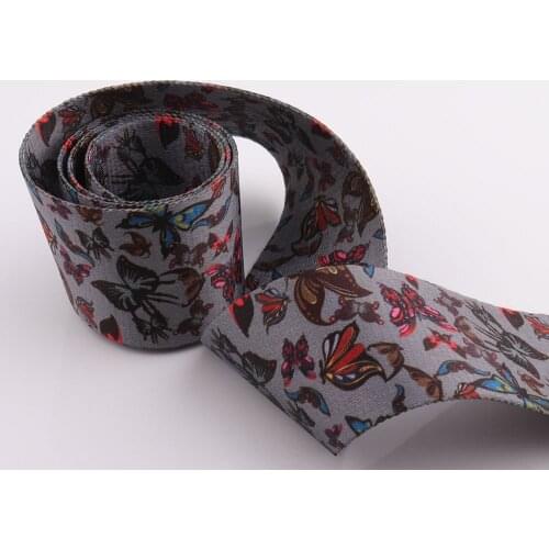 3yards 50mm Butterfly pattern Webbing Ribbon Straps Ribbon Belt Strap Handbag Strap webbing ribbon Leash strap Soft webbing