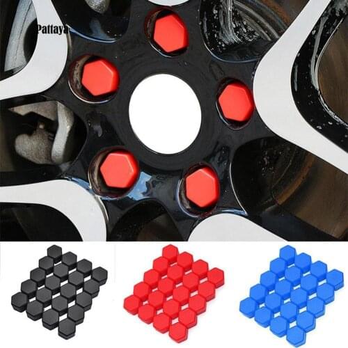 20Pcs 19mm Universal Car Styling Auto Hub Screw Cover Dust Proof Wheel Nut
