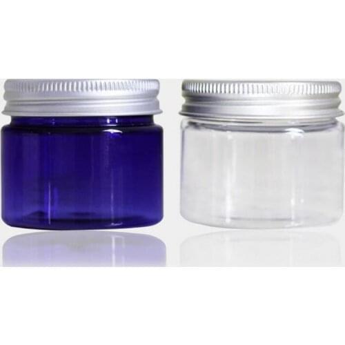 30g 50g empty Plastic Cream mask PET bottles jars containers for cosmetic packaging skin care cream tin 500pcs