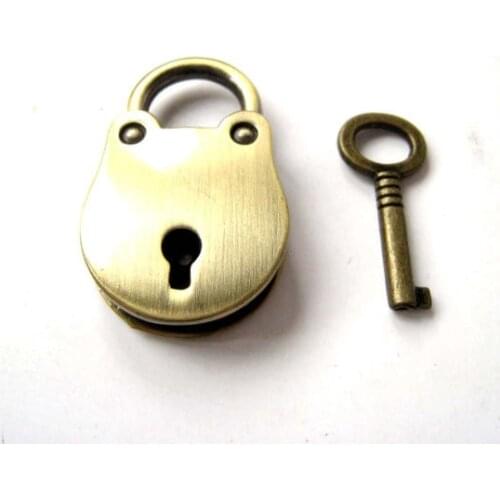 38 x 21 mm Antique Brass Frog Shaped Lock & Key Set for Hand Bag Clutch Backpack Bronze Metal Lock 20sets/lot