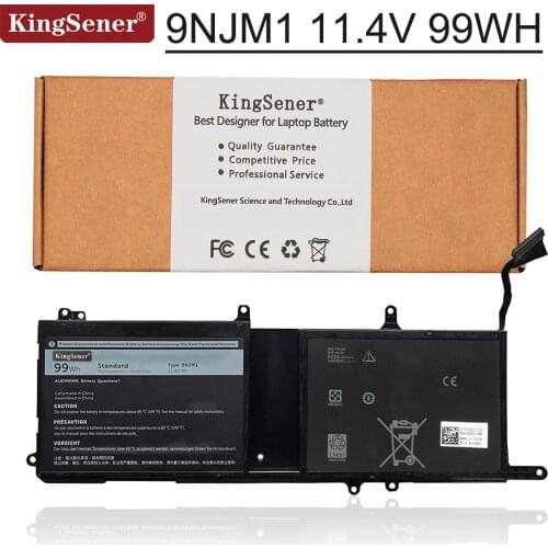 KingSener 9NJM1 Laptop Battery For Dell Alienware 15 R3 17 R4 Series Notebook 0546FF 0HF250 44T2R HF250 MG2YH 11.4V 99WH