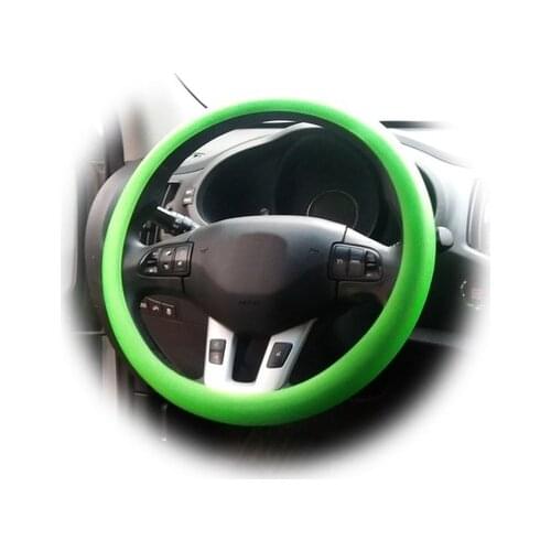Roxform Silicone Steering Wheel Cover Green Odor Does Not Make High Quality Car Interior Accessories Tuning Steering Wheel Protection
