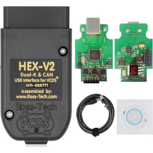 Vagcom Vag Com VCDS Hex V2 Can Original Diagnostic Tool 2021 2020 French Italian German Polish Czech pl obd2 scanner for vw aodi
