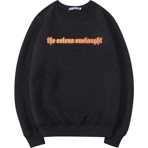 2021 Hot Anime Style Attack on Titan Sweatshirt Women Funny The Eotena Onslaught Letter Printed Manga Pullovers Casual Streewear