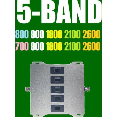 LTE 800 B20 900 B8 4G 3G 2G 2-Band Cellular Signal Repeater Amplifier Booster Free Return Free Ship Spain France Italy Russia UK