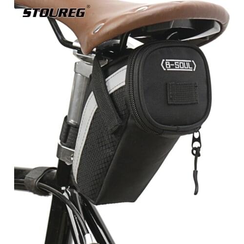 Nylon Bicycle Bag Bike Storage Saddle Bag Cycling Seat Tail Rear Pouch Bag Saddle Bolsa Bicicleta accessories