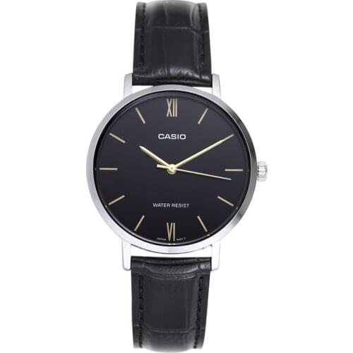 Casio Watch Business simple belt fashion metal quartz womens Watch LTP-VT01L-1B