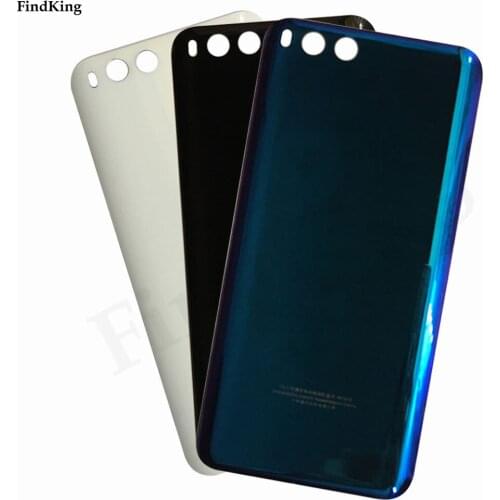 Original Battery Cover For Xiaomi Mi 6 Mi6 M6 Phone Back Cover Case mi 6 Back Battery Housing Cover Replacement With Logo