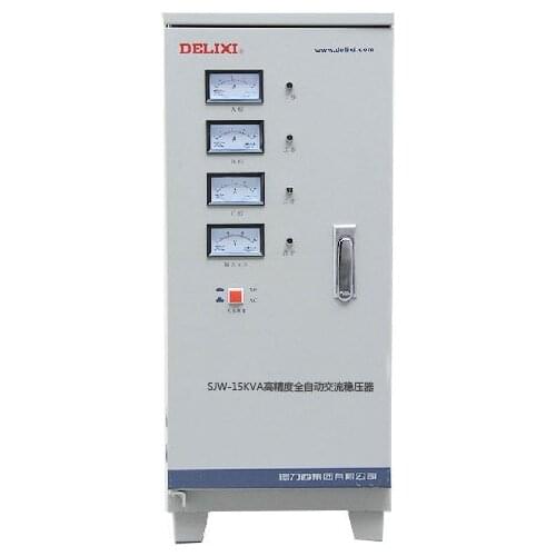 SJW-D15000VA 15KW industrial three phase SVC purification stabilizer high precision exchange regulator 380V variac 15000VA 15KVA