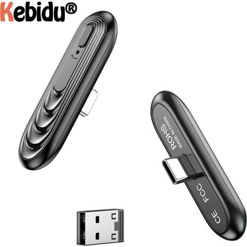 Dropship/Wholesale Bluetooth 5.0 Audio adapter Transmitter Type C USB Wireless Adapter & Mic For Switch/PS4/PC Plug and Play New