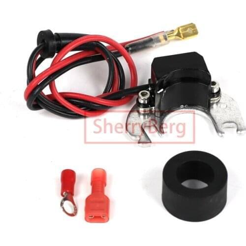 SherryBerg Distributor Electronic Ignition Conversion Kit fit 4-Cylinder for Toyota electrical kit rep. al 4 cylinder for toyota