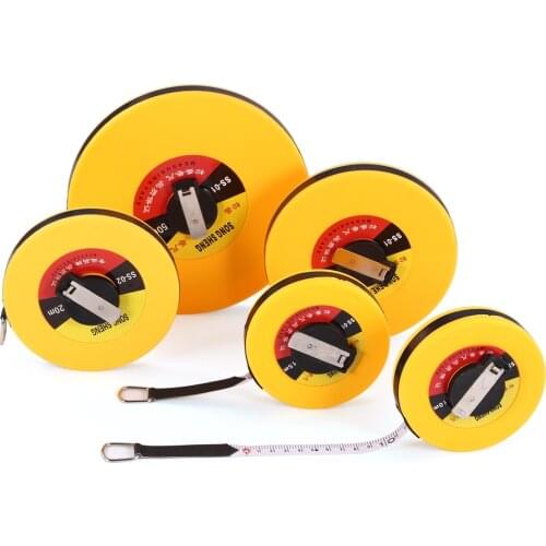 Fiberglass Soft Tape Measure Portable Body Height Building Surveying Distance Measuring Meter for Carpenter Measurement Tools