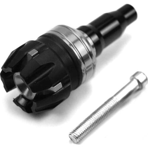 N84F Universal 10mm Aluminum Motorcycle Crash Protector Crash Pad Engine Cover Frame Sliders Protector