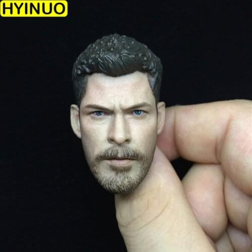 1/6 Scale Male Man Boy Thor Ragnarok Gladiator Chris Hemsworth Head Sculpt Headplay for 12" Action Figure Body Accessories