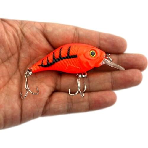 1pcs Crank Bait Fishing Lure 7.5cm 11.5g Artificial Hard Baits Topwater Fishing Tackle Lifelike Lure Peche Swimbait Pike Lure