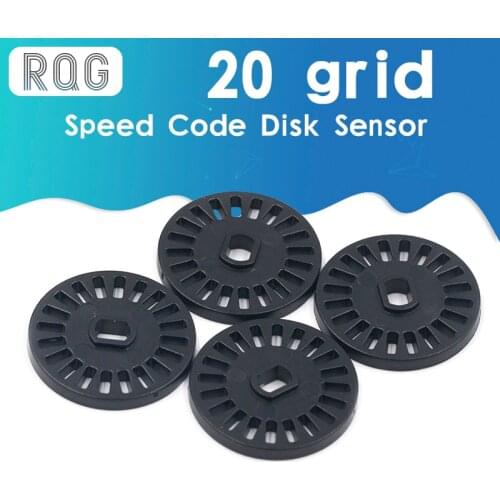 10PCS Coded Disc Encoder 20 Holds Motor Speed Sensor for Robot Speed Test For arduino
