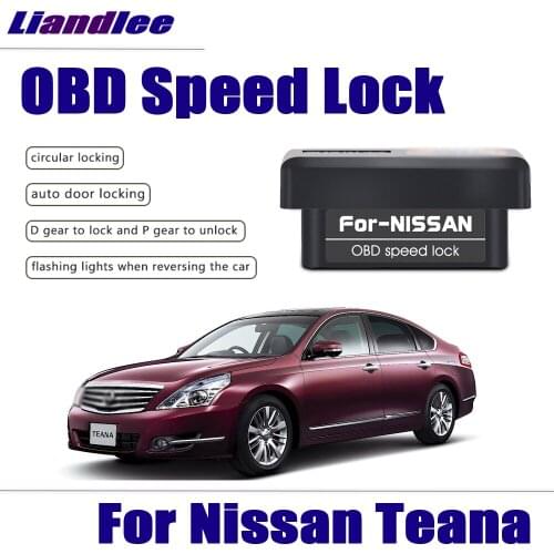 Car Electronic Accessories Smart Device For Nissan Teana 2012-2015 2016 2017 Auto Door OBD Speed Lock Safe Plug And Play