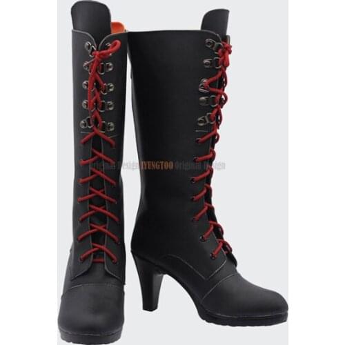 Dangan Ronpa Enoshima Junko Anime Characters Shoe Cosplay Shoes Boots Party Costume Prop