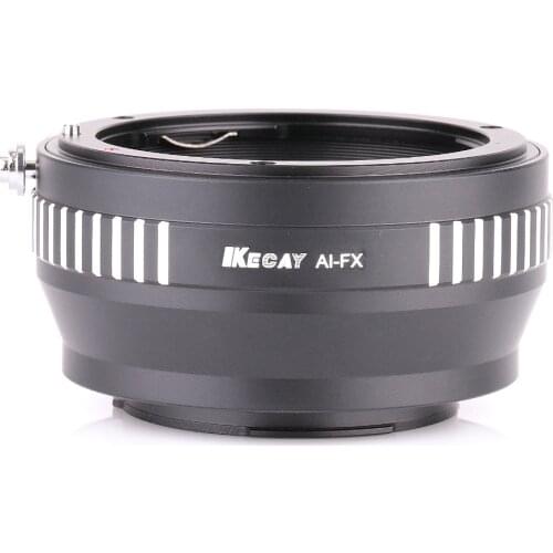 Lens Adapter Mount Ring AI-FX for AI lens and for fuji FX X X-Pro1 E1 XPro1 mirrorless camera New-Black + Silver4