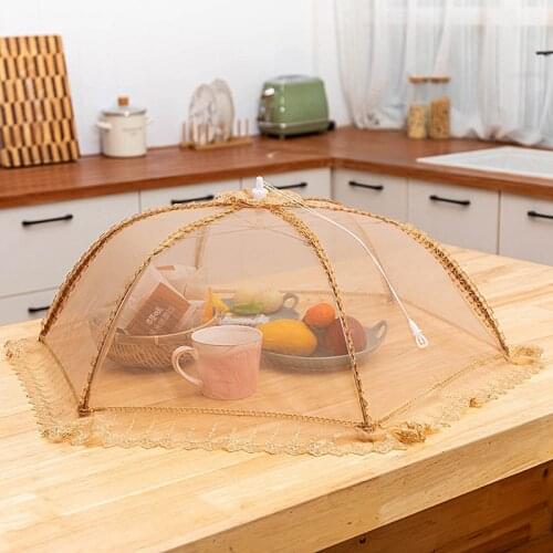 Meal Lace Kitchen Cover Food Anti-Fly Cover Vegetable Cover for Indoor or Outdoor or Picnic Dish Cover