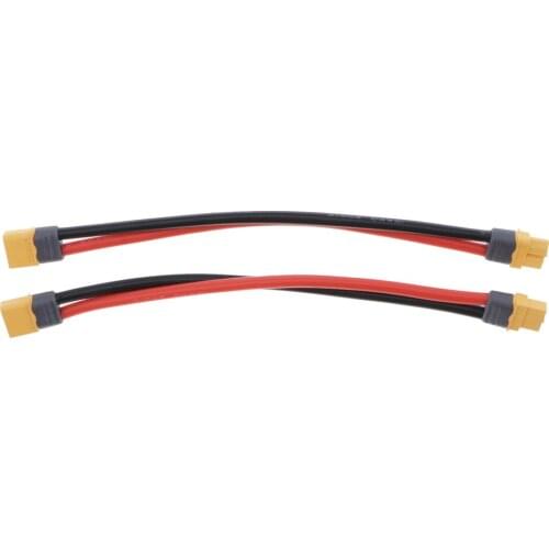 Lots 2 RC Battery 10AWG XT60 Plug Male To Female Adapter Extension Cable