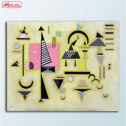 Decisive Rose by Vasily Kandinsky Canvas Painting For Living Room Home Decoration Oil Painting On Canvas Wall Painting wall art