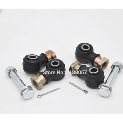 2 Sets Right & Left Tie Rod End Kit for Polaris Sportsman 500 HO 2006 2007 2008 2009 2010 2011 2012 ATV Quad Dirt Pit Bike