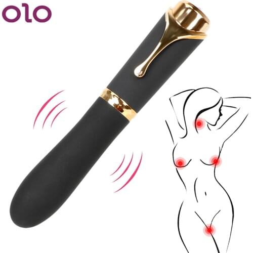 OLO Dildo Vibrator 10 Frequency Pen Style G-spot Massage Sex Toys for Women Clitoris Stimulator Magic Wand Female Masturbation