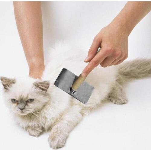 Cat Brush Grooming Deshedding Brushes Pet Hair Raking Effective Cleaning Back Massage Animal Bathing Fur Hair Removal Combs