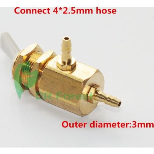 Dental 1Pc Valve Rod 3Way On/Off Air Switch Dental Chair Unit Water Bottle 3mm