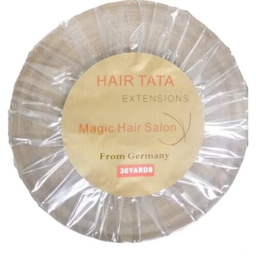 Hold 4 months hair TA TA tape 36 yards long time water proof tape Super quality blue tape hair extension tape