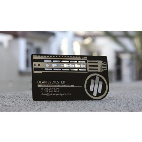 High quality customized etching stainless steel metal business visiting card in china