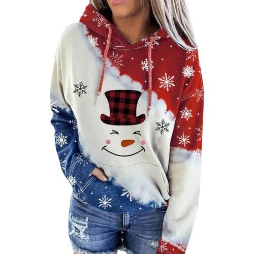 Hoodies Women Sweatshirts Autumn Winter Casual Sport Contrast Striped Long Sleeve Female Tunics Warm Coat