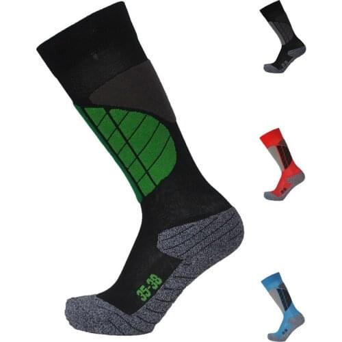 1 Pair Outdoor Sports Coolmax Thick Ski Socks Childrens Socks 4 Colors