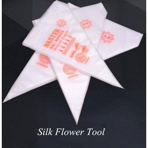 10/20/30/50PCS Disposable Nozzle Piping Bag Pastry Bags Fondant Cream Cake Decorating Pastry Tips Tool