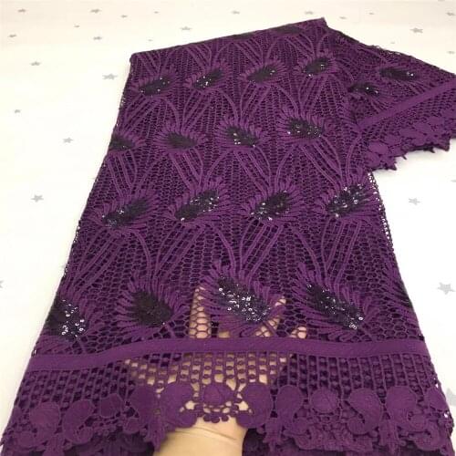 African French Lace Fabric High Quality 2021 Fashion Embroidery Nigeria Milk Lace Fabric For Wedding Party Dresses x68-33