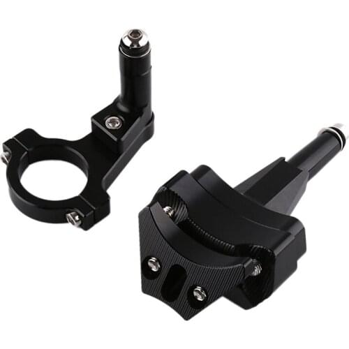 Motorcycle CNC Aluminum Adjustable Steering Stabilizer Steering Damper Mounting Bracket for Kawasaki Ninja 400