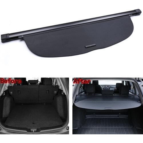 For Honda CRV CR-V 2017 2018 Rear Trunk Cargo Shade Cover Security Shield Cover Trim Car Tidying Shelf Privacy Guard Car Styling