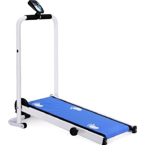 Indoor Mechanical Treadmill Home Folding Walking Machine Foldable Treadmill Mute Foldable Running Machine Mini Fitness Equipment