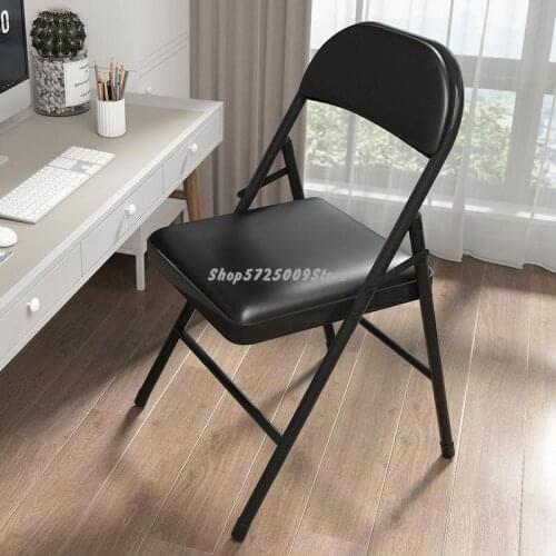 Home dining chair simple dining table back chair net red desk makeup chair folding chair modern minimalist bedroom stool