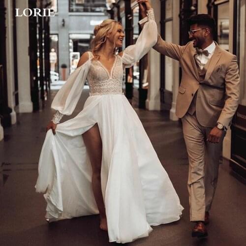 LORIE Chiffon Wedding Dresses