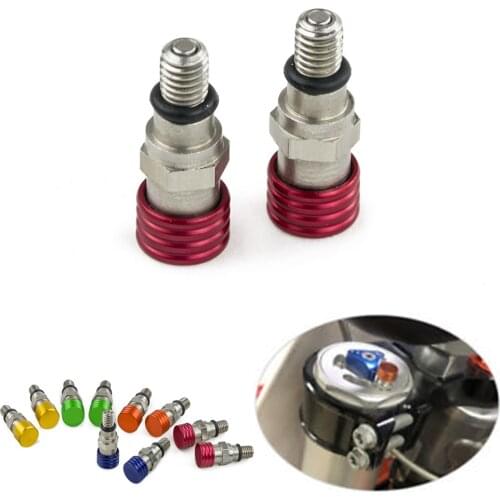 Motorcycle M5x0.8 Fork Air Bleeder For Honda CR80 CR85 CR125 CR250 CR500 CRF250R CRF250X CRF450R CRF450X