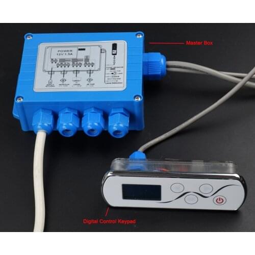 New versioin massage bathtub control system,whirlpool controllerl keypad opetion GD-371B