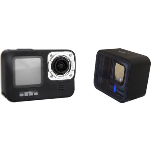 Action camera lens 1.55X Movie Lens Hero9 Widescreen Blu-Ray Anamorphic Lens HD for GoPro9 Sports Camera
