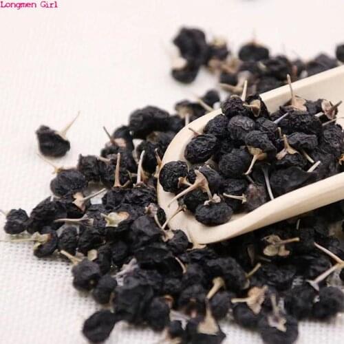 Organic Natural Wild Black Goji Berry Dried Lycii Wolfberry Lycium Ruthenicum For Healthy Incese