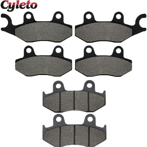 Motorcycle Front Rear Brake Pads for Yamaha YFZ450 YFZ 450 ATV YFZ450R YFZ 450R 06-15 YFM700 Raptor YFM 700 YFM 700R 2013-2015