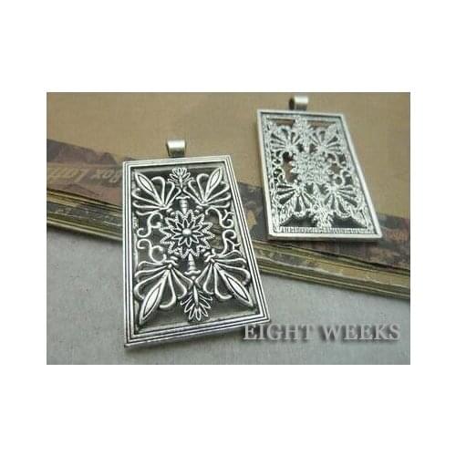 Zinc alloy pendant jewelry accessories diy handmade material charms branches of the 28 * 52 mm