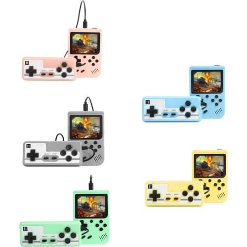 Portable Retro Video Game Console 3.0 Inch Handheld Game Player Built-in 500 Classic Games Mini Pocket Gamepad for Children Gift