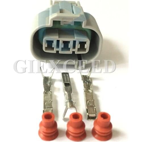 2 Sets 3 Pin Common Rail Electric Injection Diesel Engine Camshaft Speed Sensor Plug Socket For Car Wiring Harness