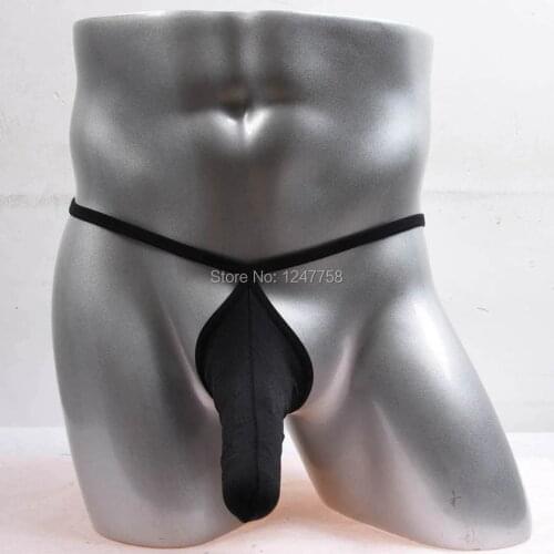 Mens Soft & Smooth Stretch Micro Thong Underwear Guy Spandex Mini Cut G Strings